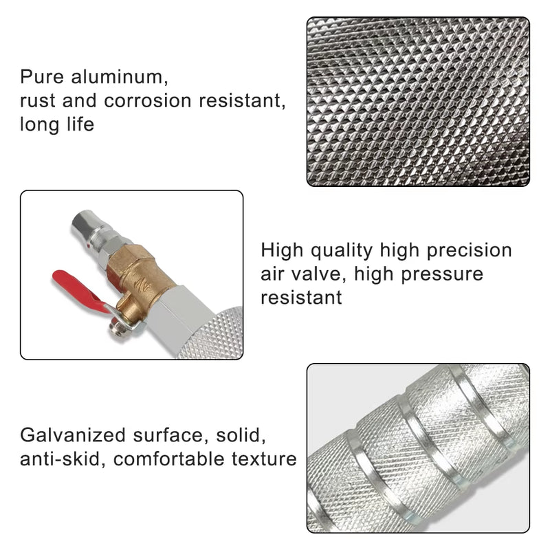 High Efficiency Tools Car Auto Body Repair Suction Cup Slide Hammer Tool Kit Air Pneumatic Dent Puller Car Dent Repair